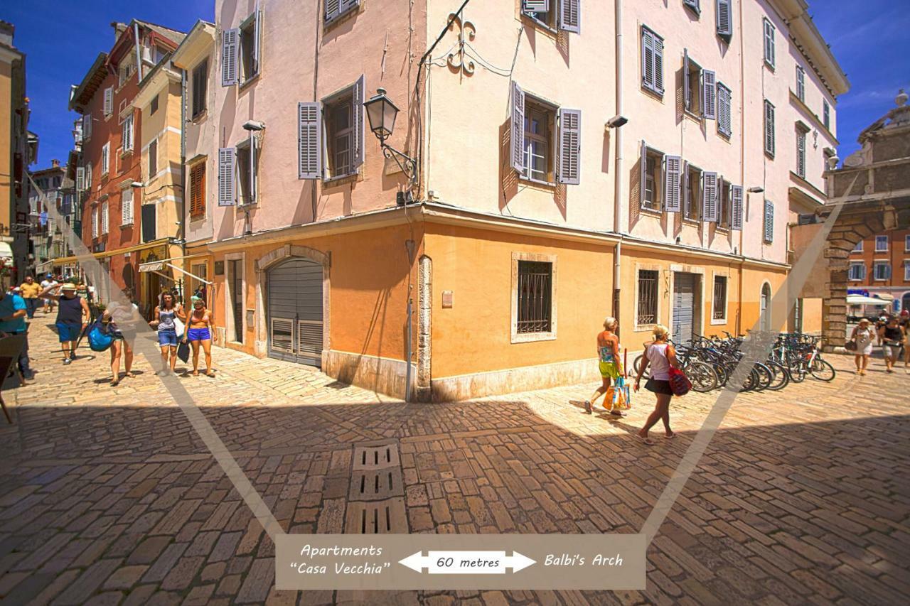 Apartments Casa Vecchia 罗维尼 外观 照片